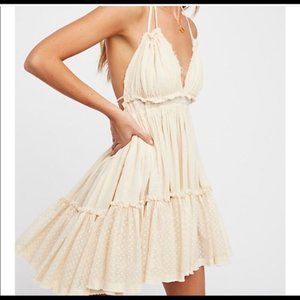 Free People 100 Degree Dress in Cream